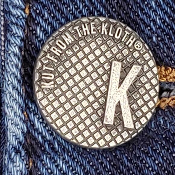 Kut from the Kloth Jeans Rachel Mom Women’s Plus Size 24W Dark Wash Hi-Rise - Picture 6 of 14